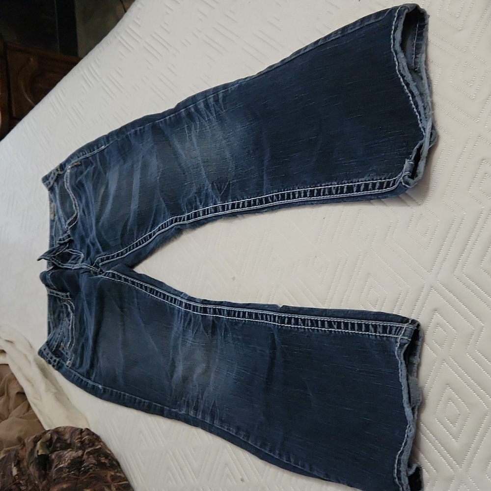 Silver jeans